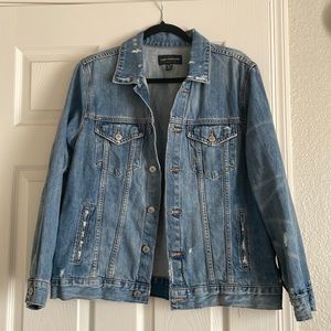 Lucky Brand Distressed Jean Jacket